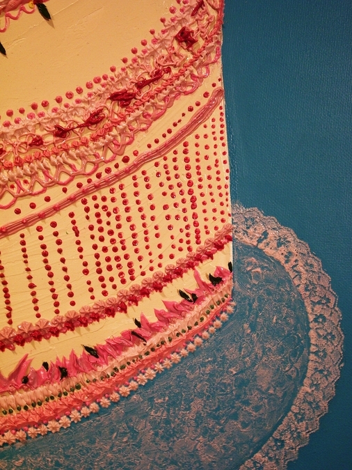 Elizabeth's Cake, detail